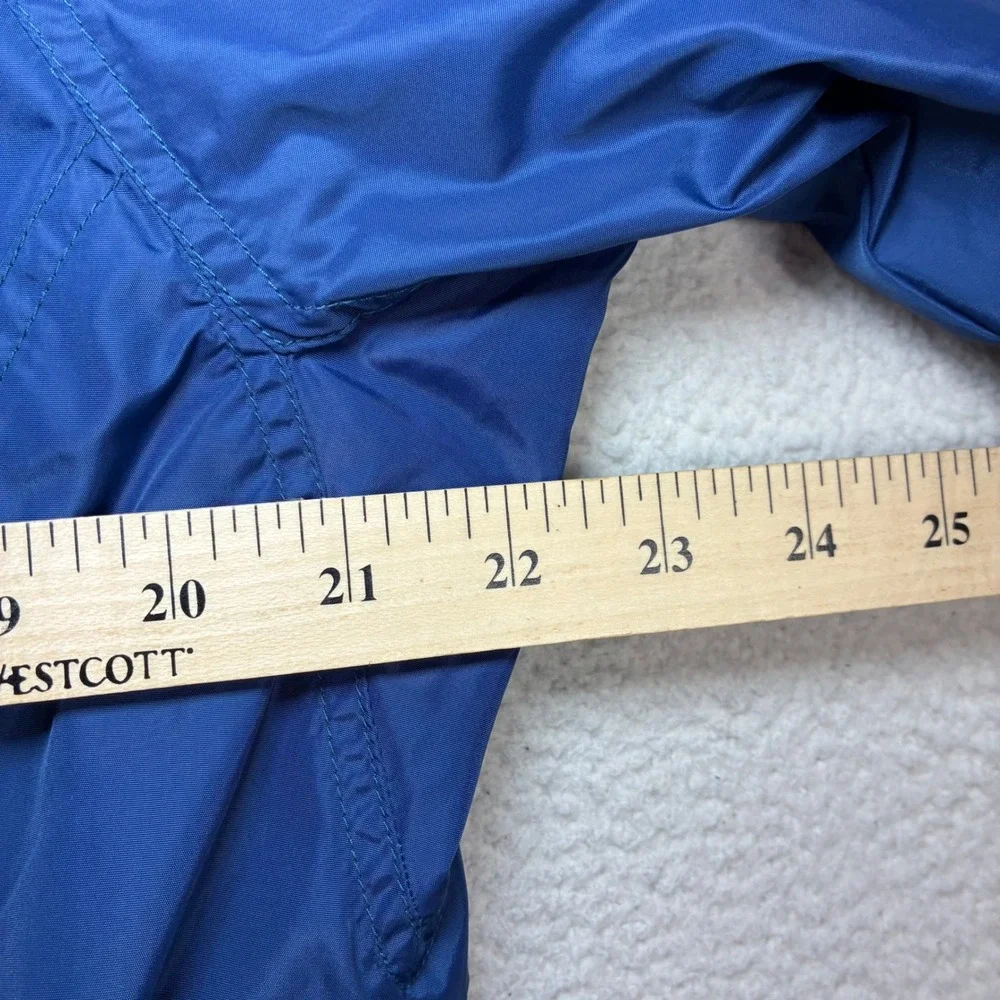 Vintage Nike Windbreaker Jacket Women S Blue Full Zip Nylon Mesh Lined 90s